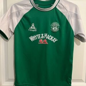 Hibernian Le Coq Sportif Green Kids Soccer Jersey